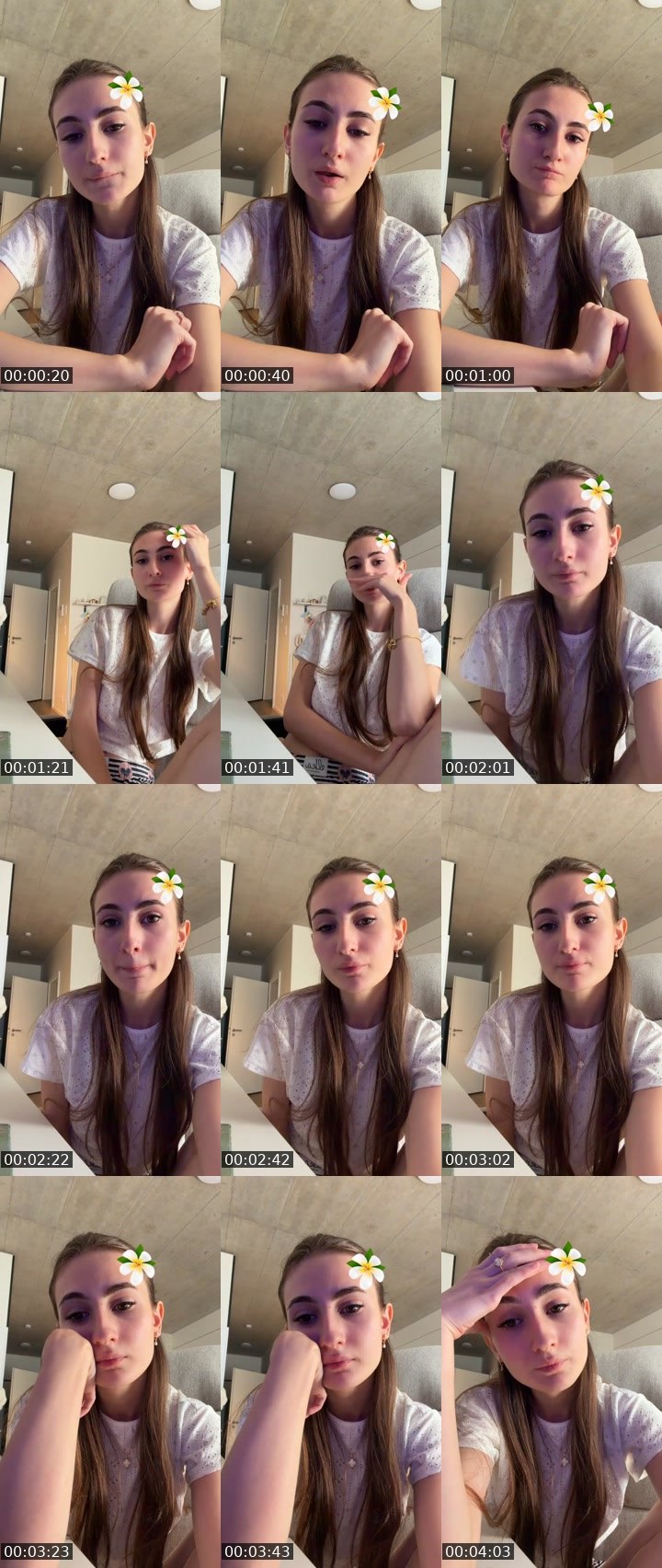 Contact-sheet preview of Nasstexs's Liveme recording