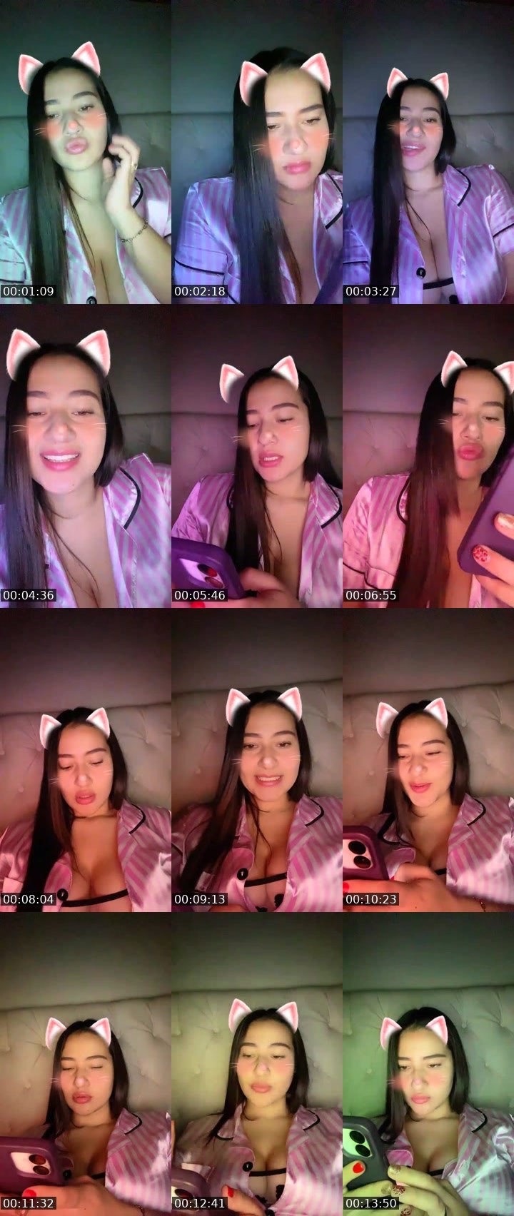 Contact-sheet preview of 50k🔥🙏🏽Cleopatra🪐's Liveme recording
