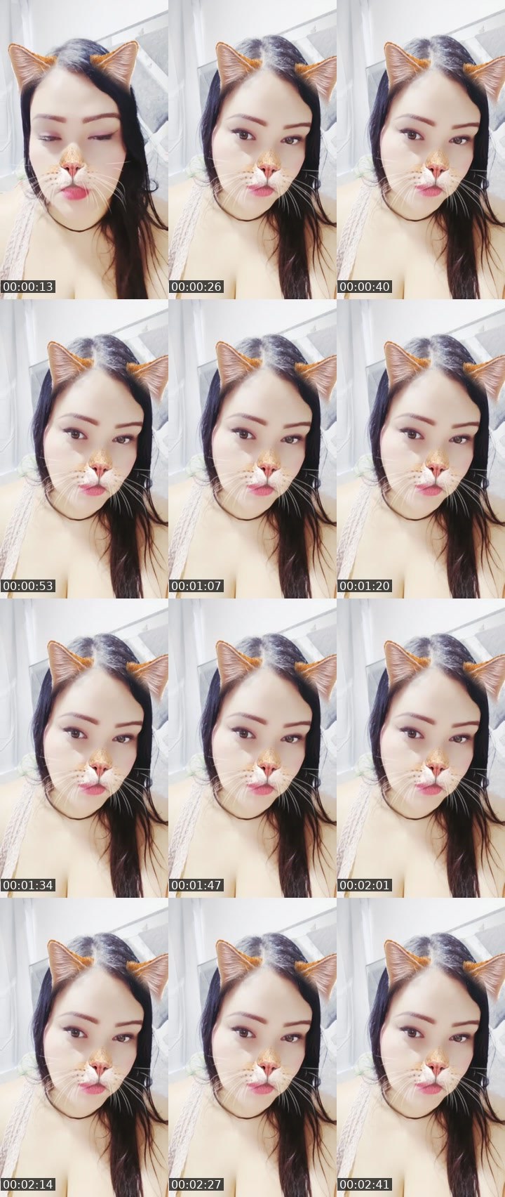 Contact-sheet preview of 9k🌐♡JULIE𓅓🪽's Liveme recording