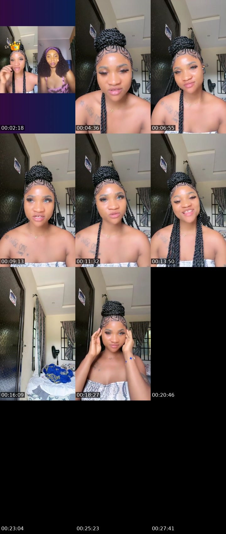 Contact-sheet preview of 🏦 Celina Angela's Liveme recording