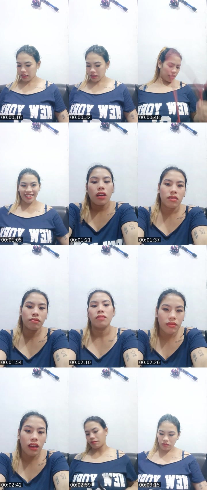 Contact-sheet preview of 👸Darcy🫧's Liveme recording