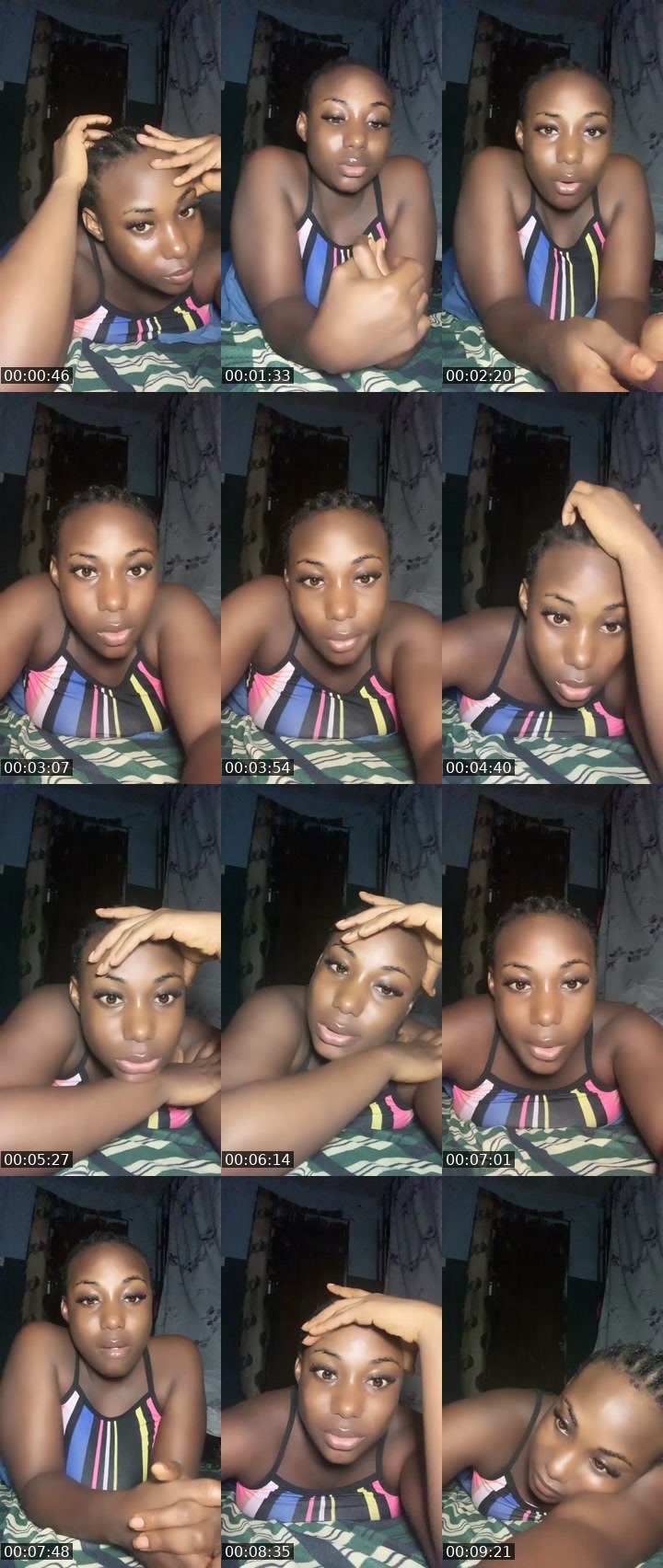 Contact-sheet preview of 🦉⃤ queen 🥹❤️Ž⃤Ť⃤'s Liveme recording