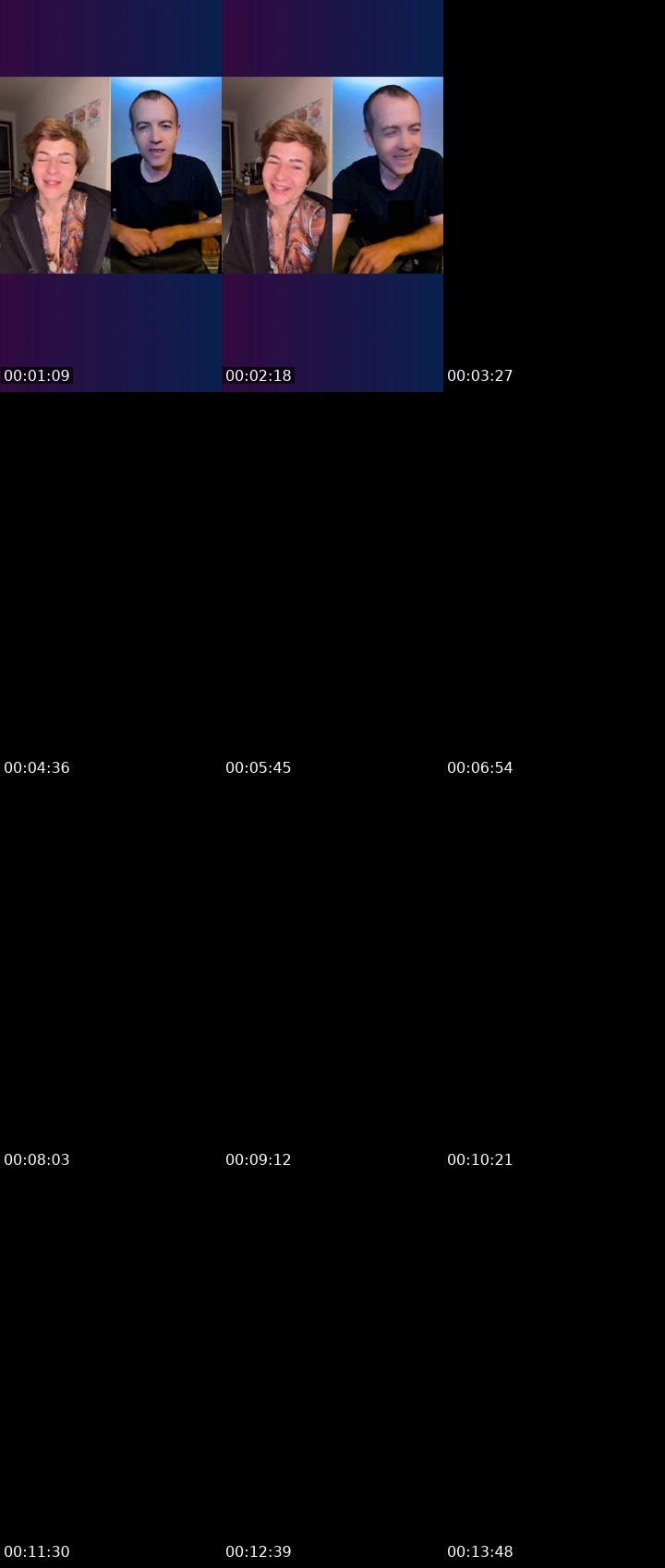 Contact-sheet preview of ❤️Buba❤️'s Liveme recording