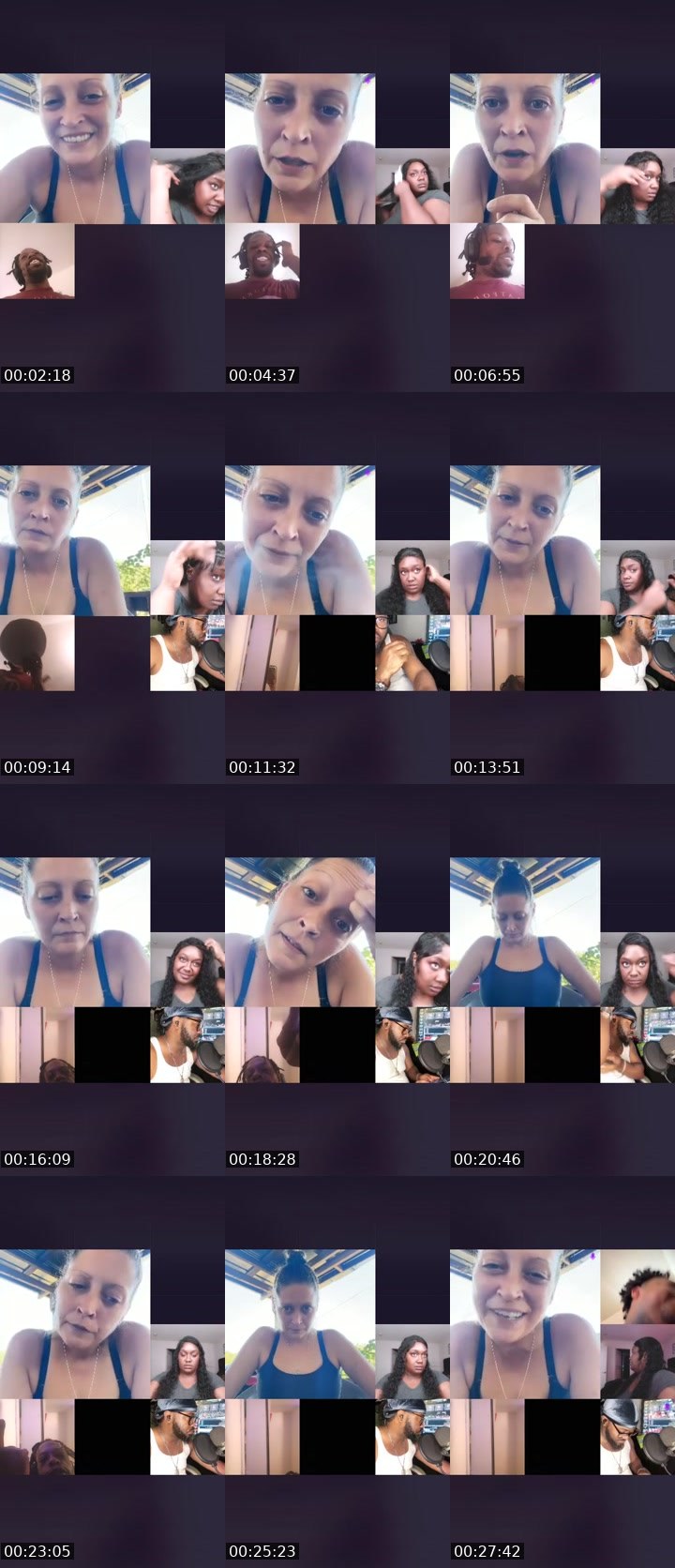 Contact-sheet preview of Rere🥀LilBit's Liveme recording