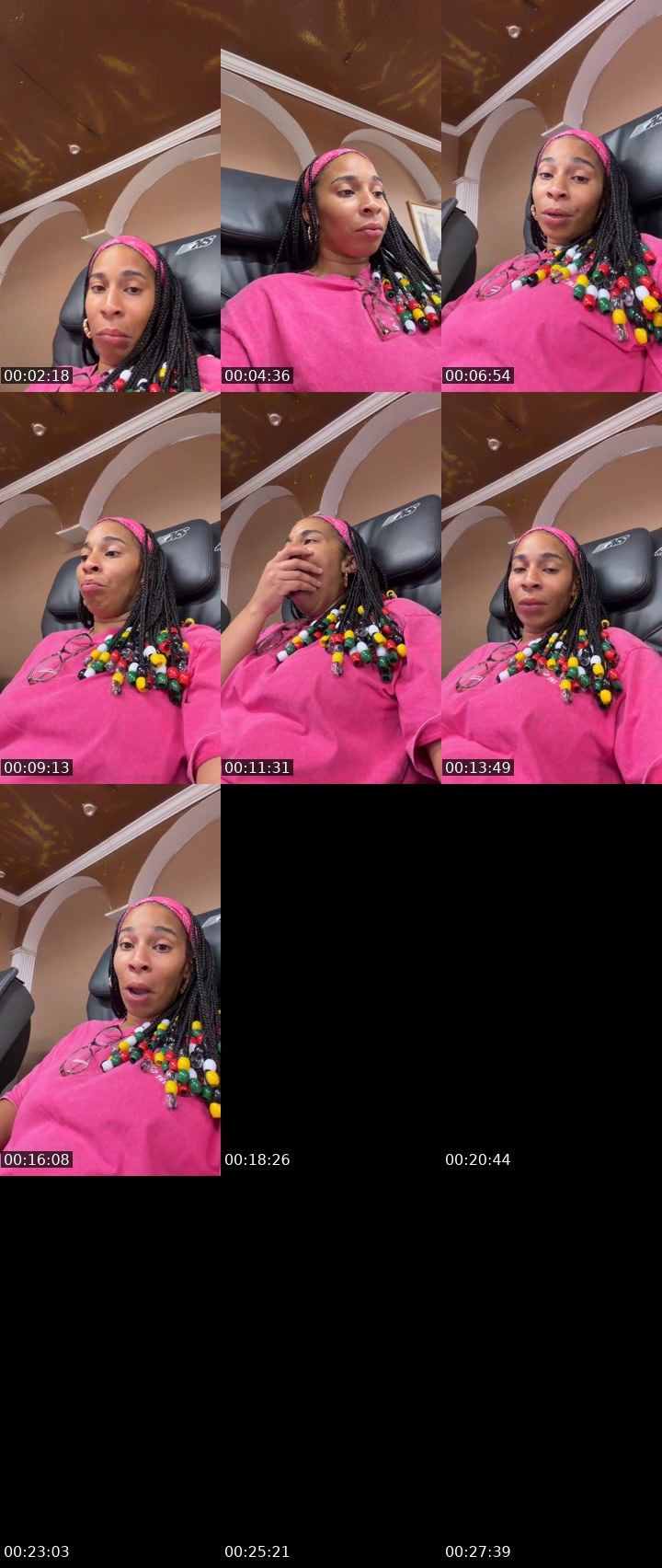Contact-sheet preview of Sommyumm's Liveme recording