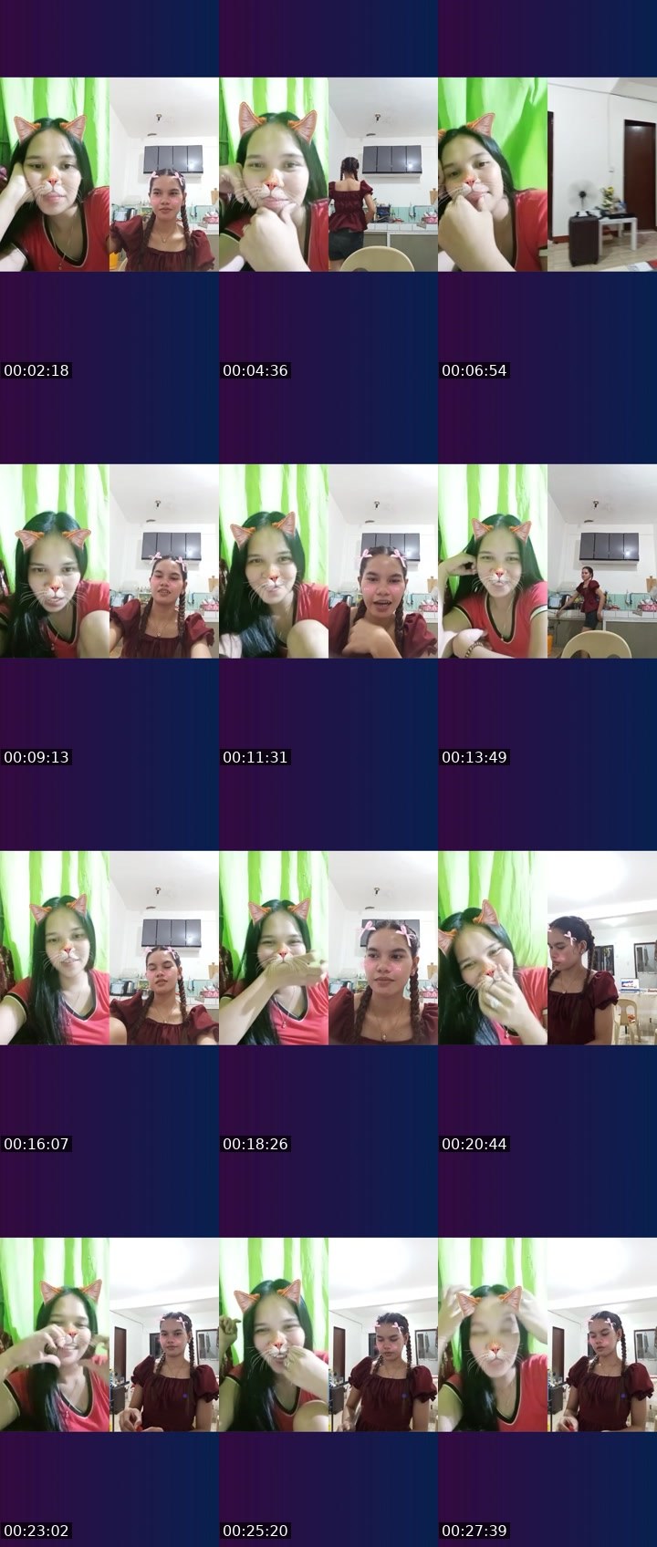 Contact-sheet preview of 🌶🫅Rheign. 🦋's Liveme recording