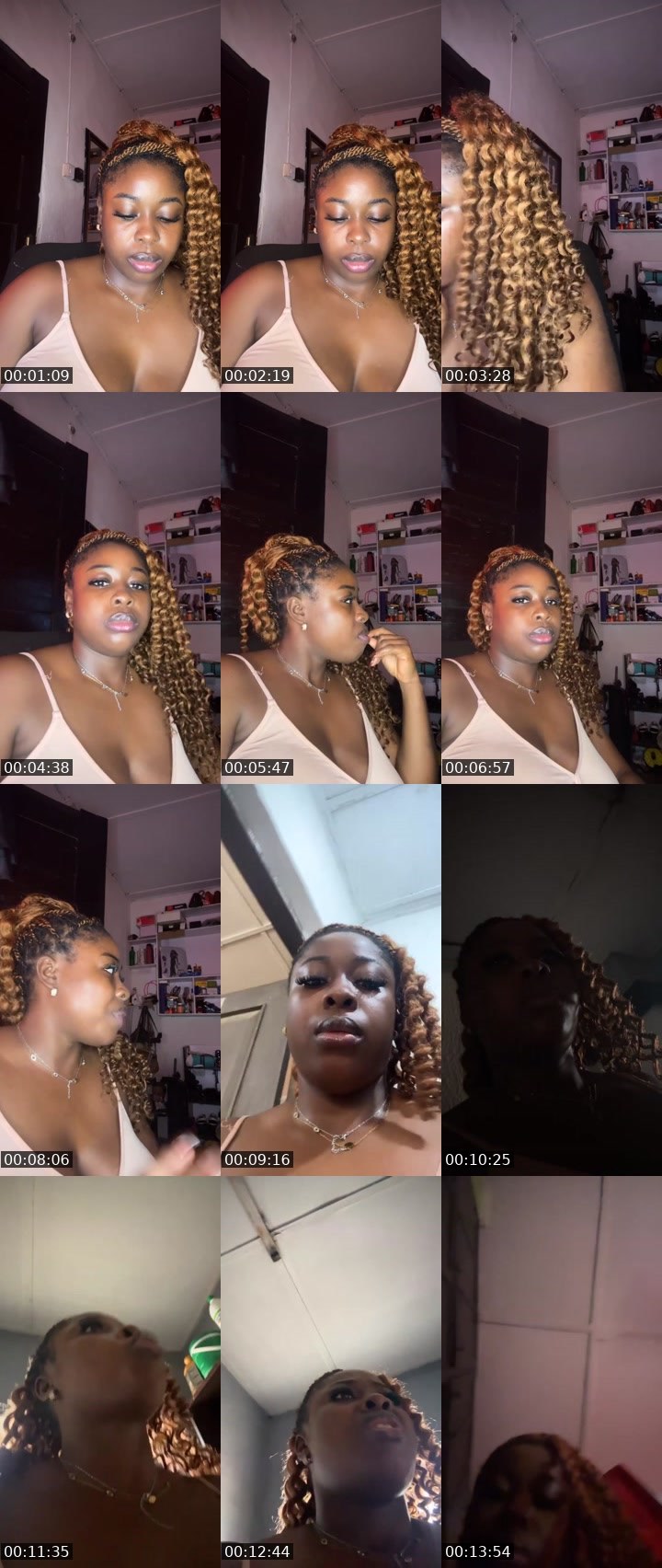 Contact-sheet preview of 🌶️ 💸 SpicyTSR🎶🖤's Liveme recording