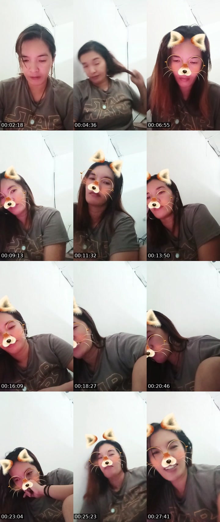 Contact-sheet preview of annie421's Liveme recording