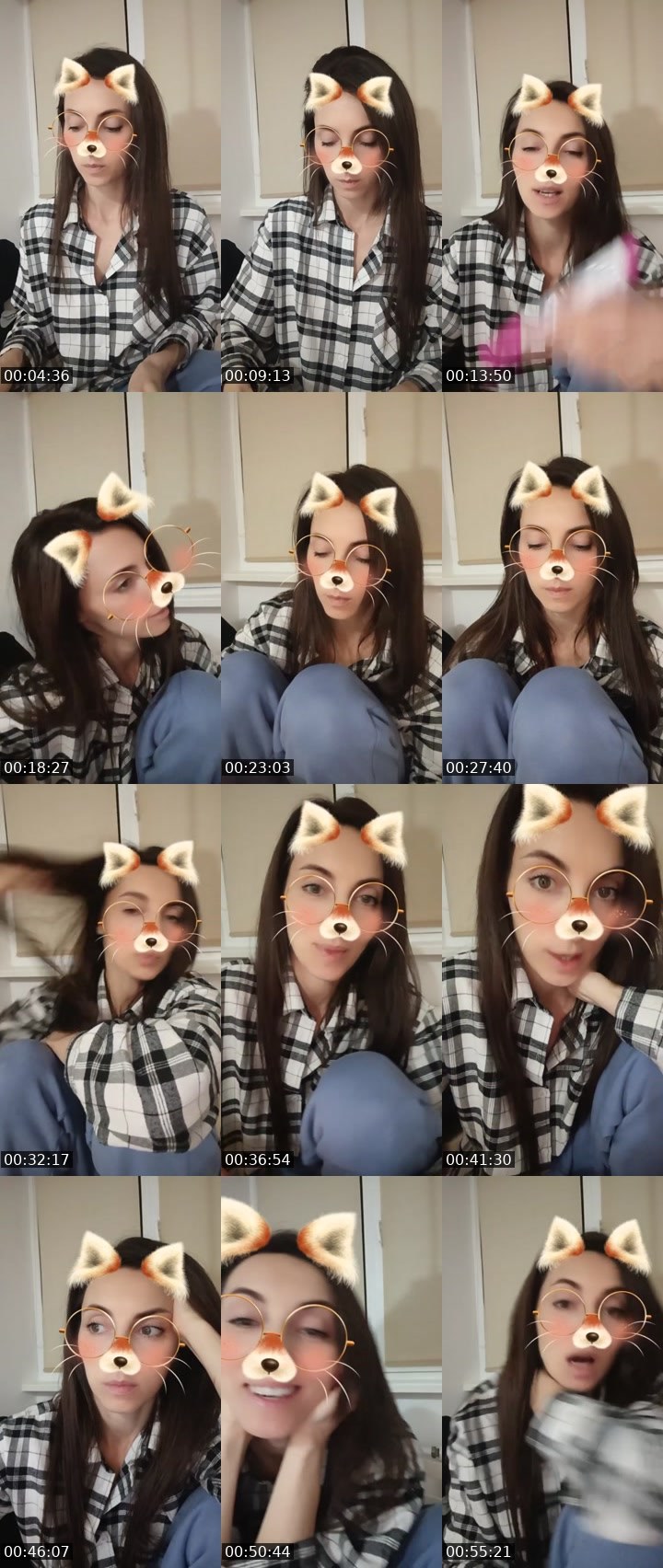 Contact-sheet preview of 25k💯Oly's Liveme recording