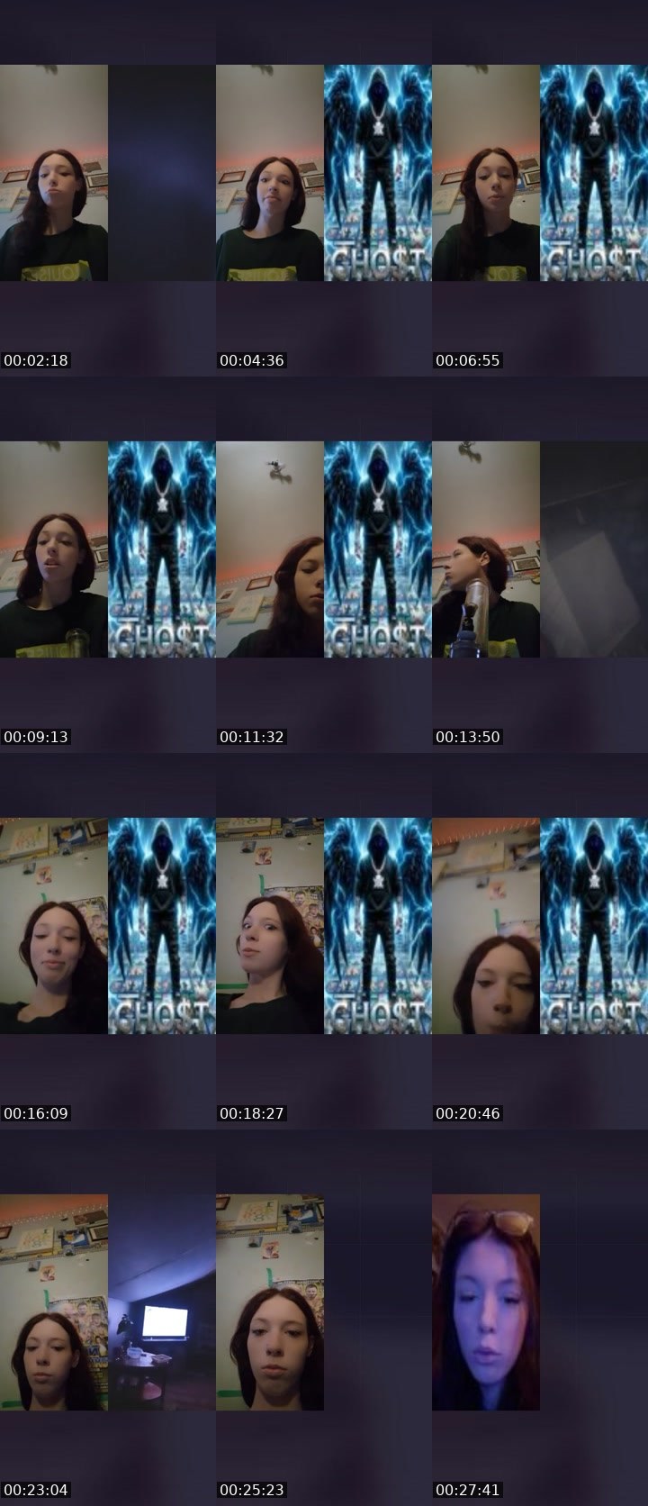 Contact-sheet preview of 420prettymama's Liveme recording