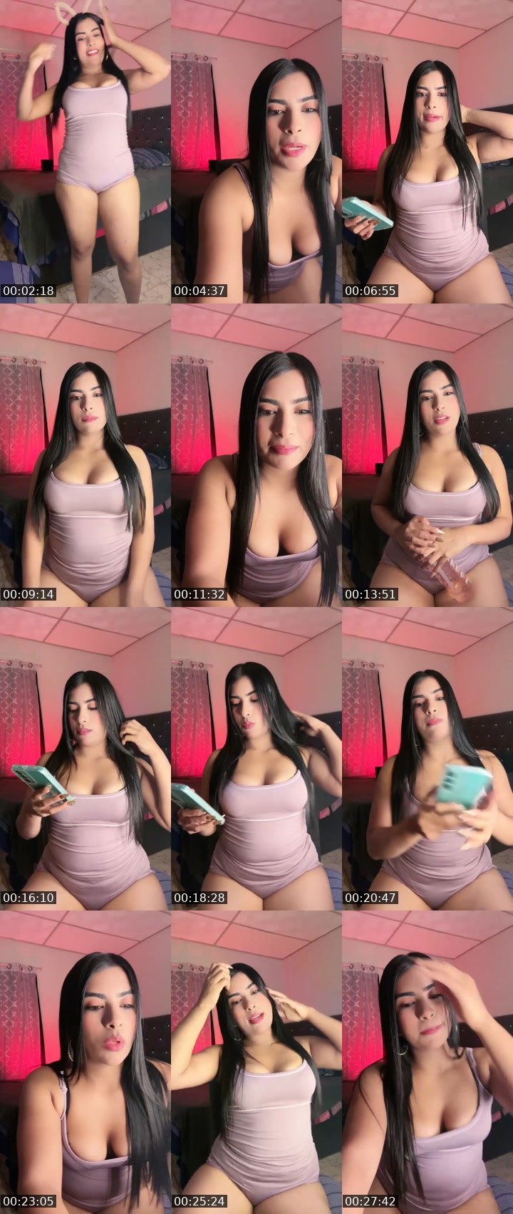 Contact-sheet preview of ☁️Ms. April🔮's Liveme recording