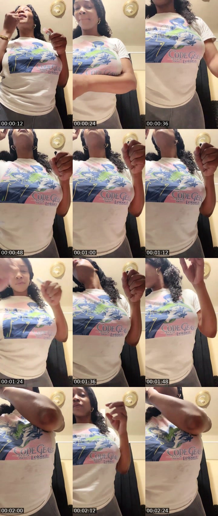 Contact-sheet preview of ♍️sA's Liveme recording