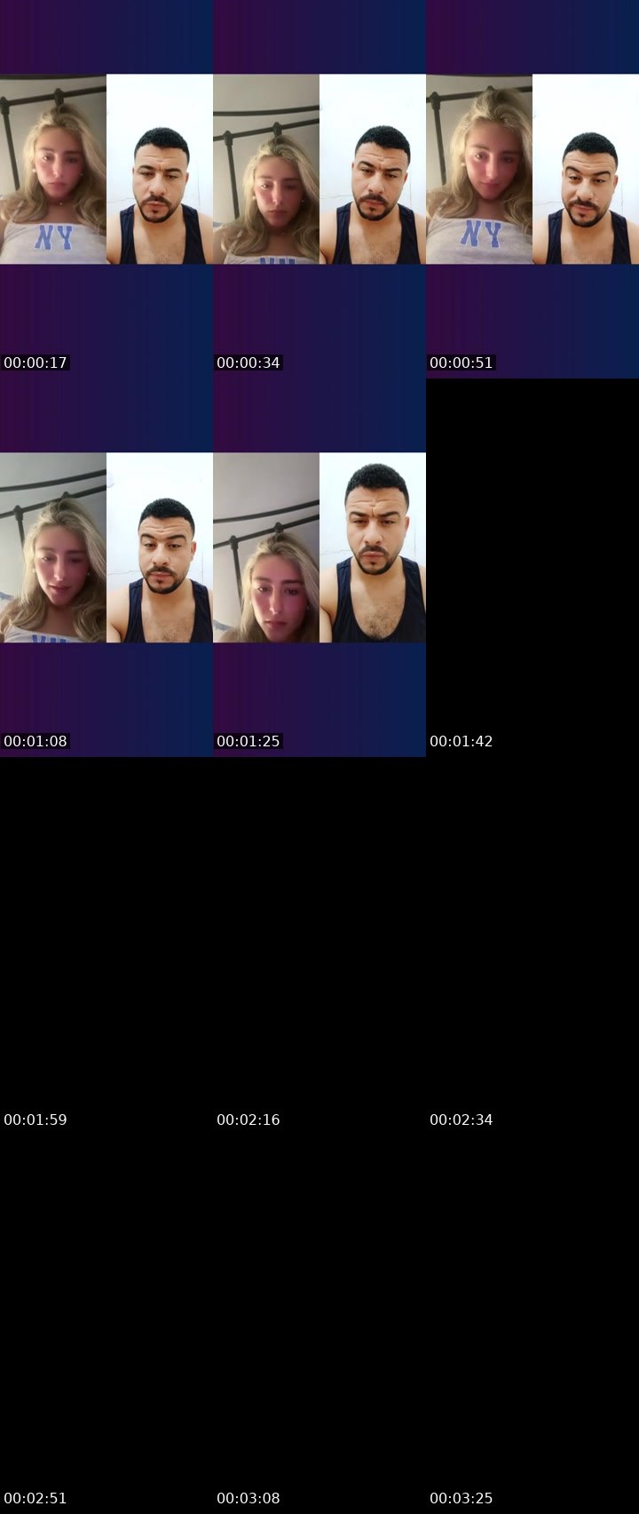 Contact-sheet preview of Emerson grace💗's Liveme recording