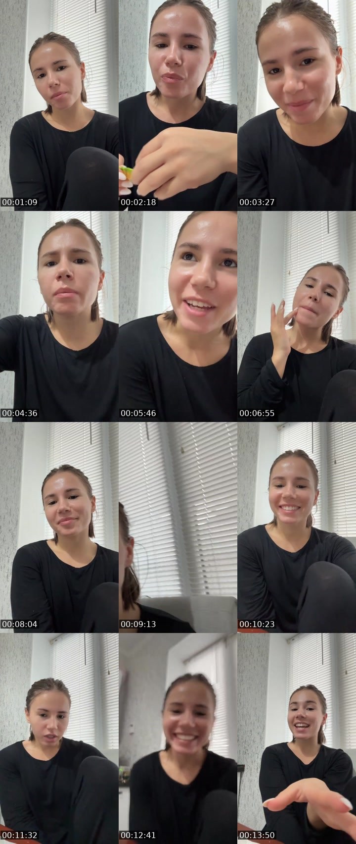 Contact-sheet preview of MaryLive's Liveme recording