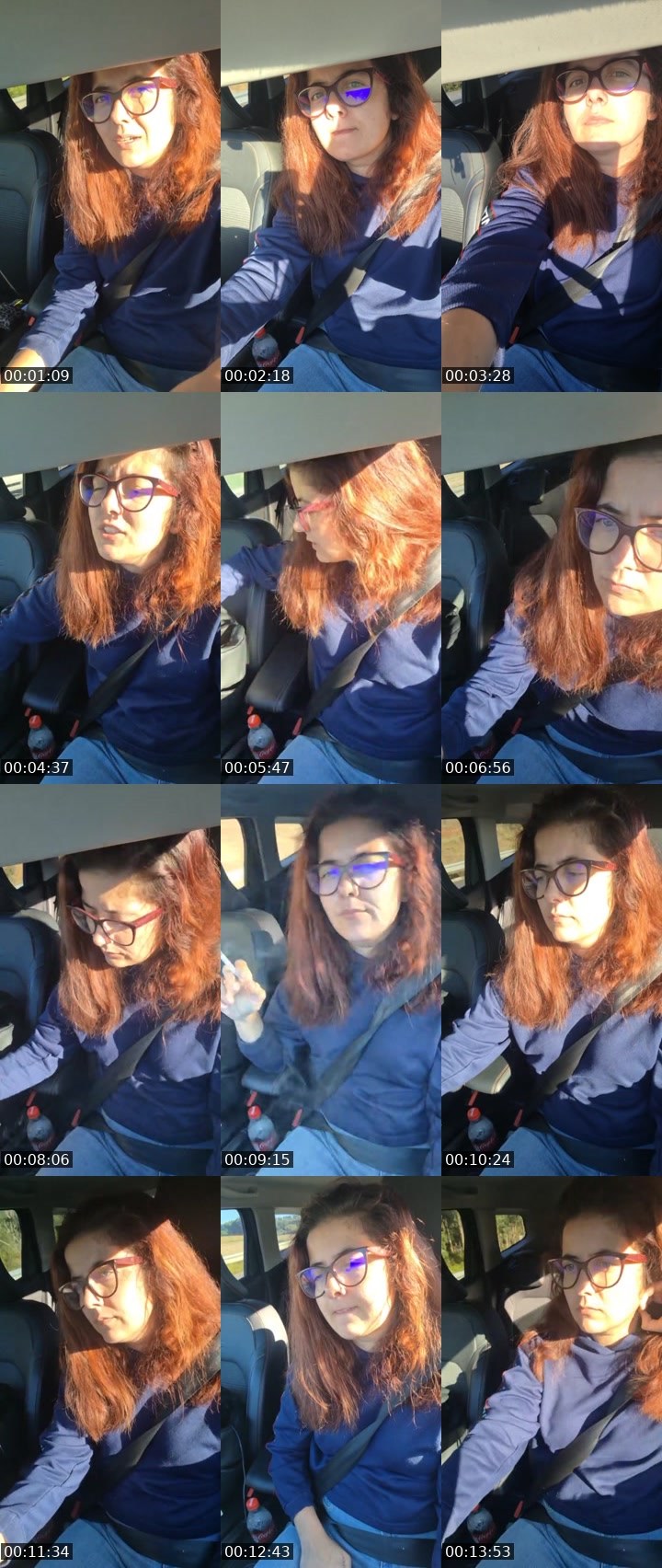 Contact-sheet preview of Maria Basso's Liveme recording