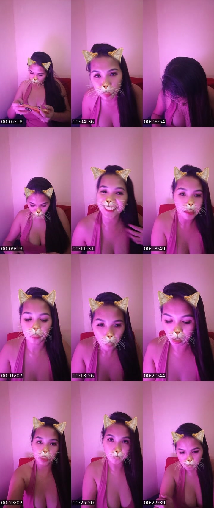 Contact-sheet preview of 👸😋 Kylie🦢's Liveme recording