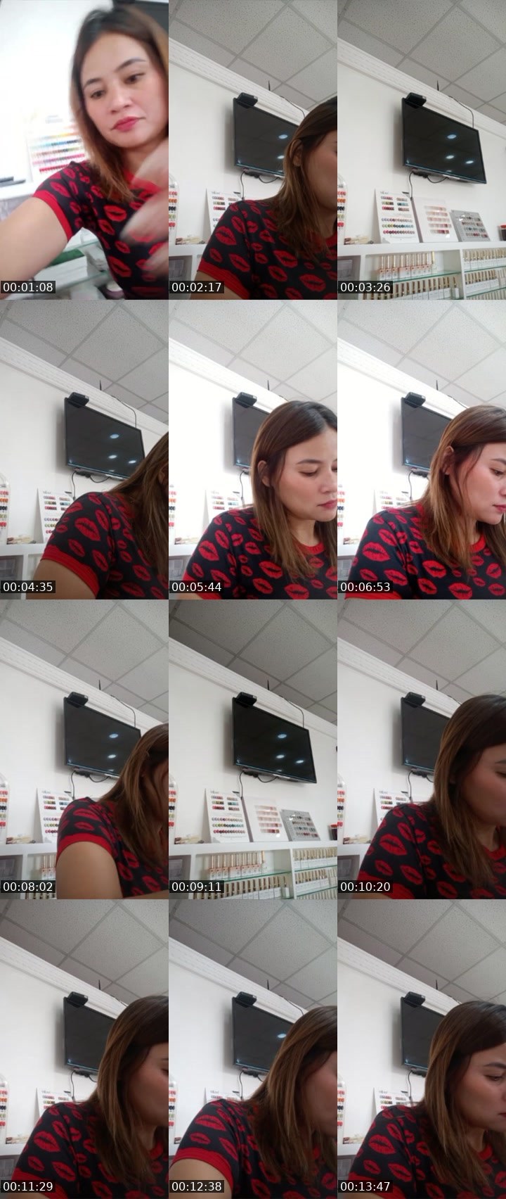 Contact-sheet preview of 🫅Blair🌙's Liveme recording