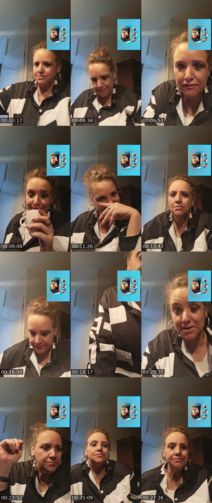 Contact-sheet preview of Margarita🍹❤️'s Liveme recording