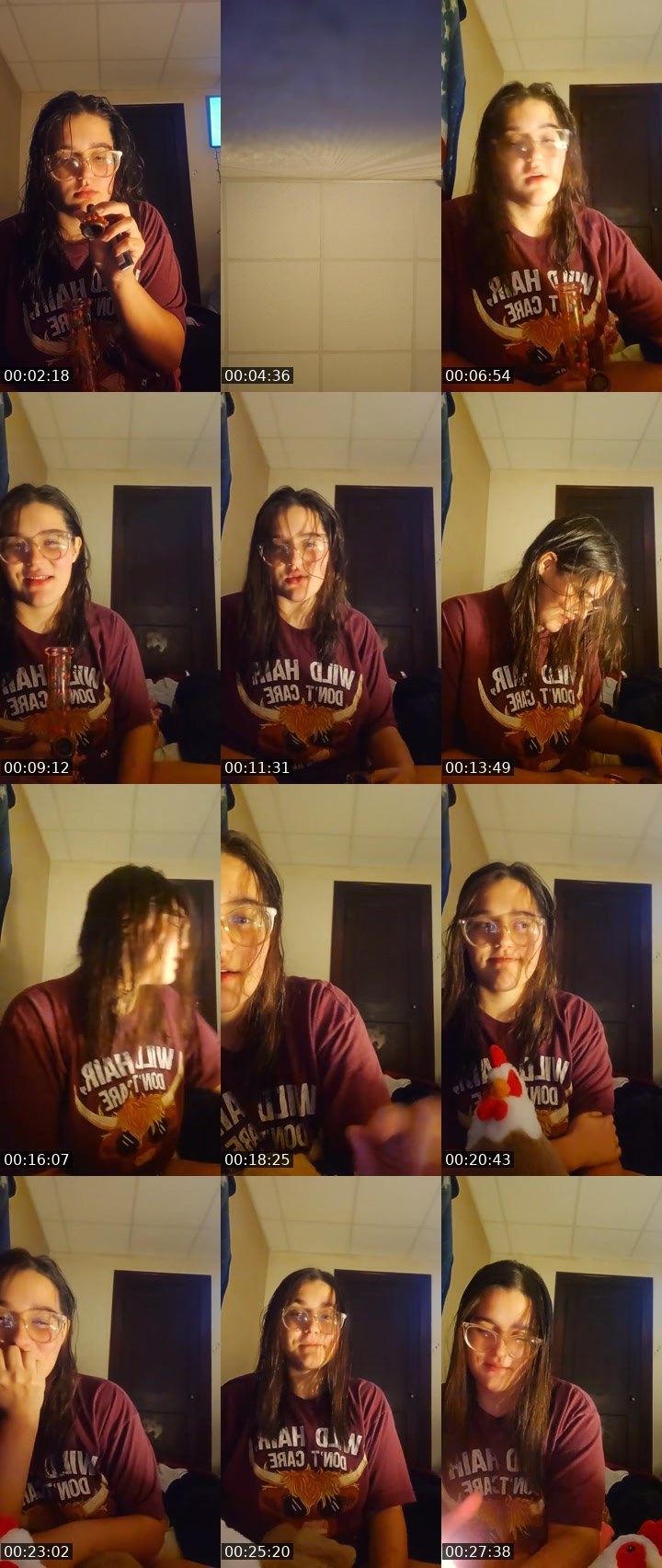 Contact-sheet preview of Shannon💕's Liveme recording