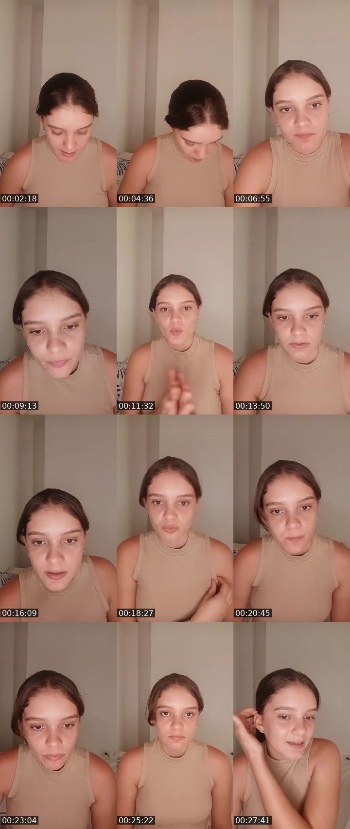 Contact-sheet preview of 🪩Isabel's Liveme recording