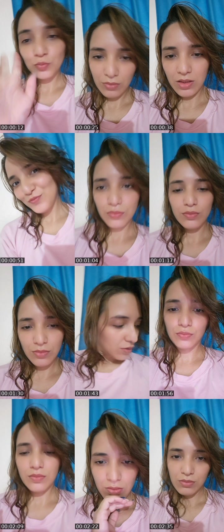 Contact-sheet preview of 🌈 Tania's Liveme recording