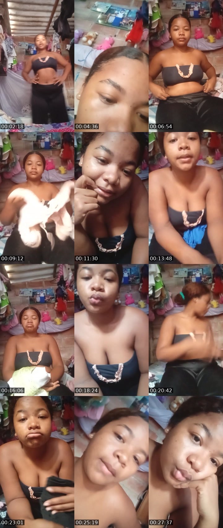 Contact-sheet preview of lucy👑's Liveme recording