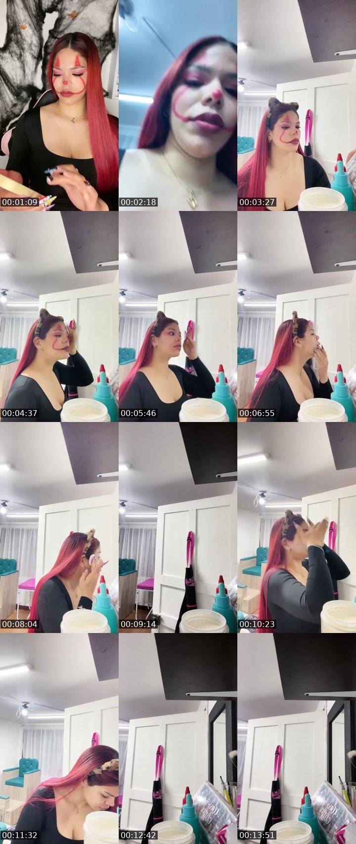Contact-sheet preview of ❥🐠𝓛𝓮𝓼𝓵𝔂𝓮🧿🪽's Liveme recording