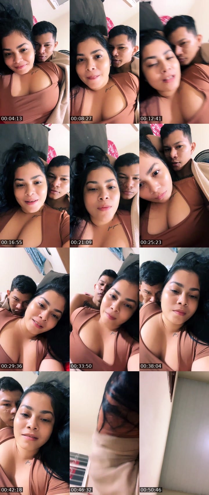 Contact-sheet preview of BRUNINHA01👅💛😈's Liveme recording