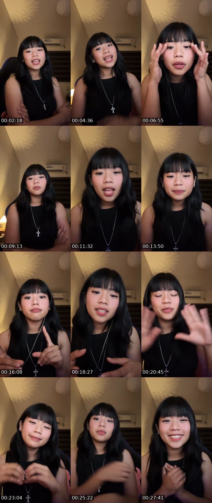 Contact-sheet preview of 👸🏻 Jinx 🧙🏻‍♀️'s Liveme recording