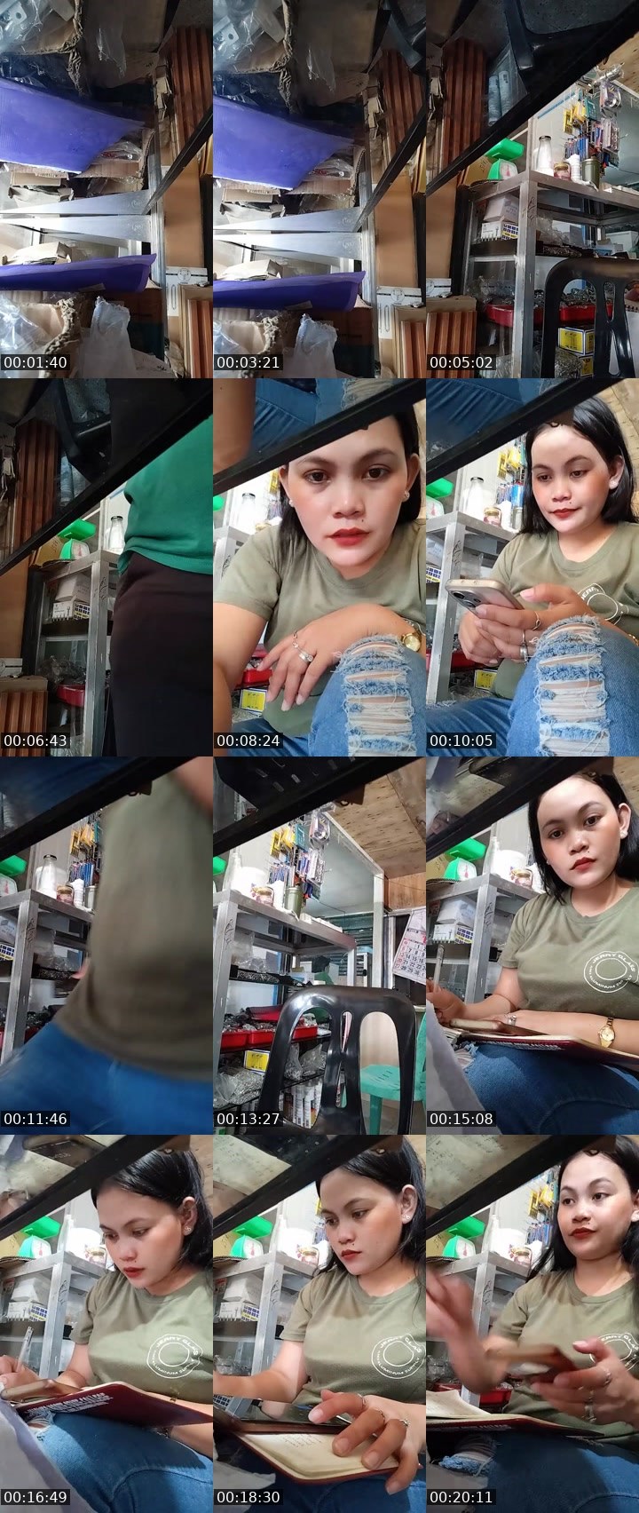 Contact-sheet preview of Jane👸🦸's Liveme recording