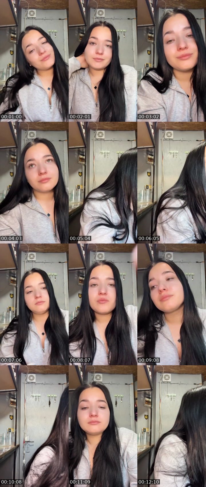 Contact-sheet preview of 𝓢𝓷𝓮𝓳𝓪💋's Liveme recording