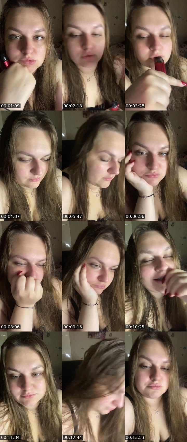 Contact-sheet preview of ✨ᒪᗩᑎᗩᒪIGᕼT✨'s Liveme recording