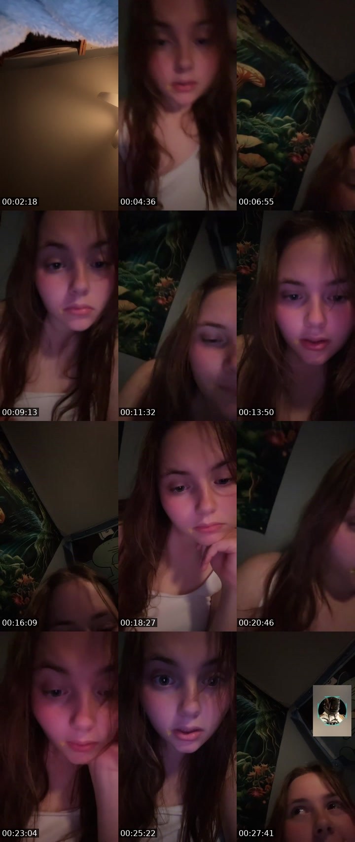 Contact-sheet preview of Mak🫶's Liveme recording