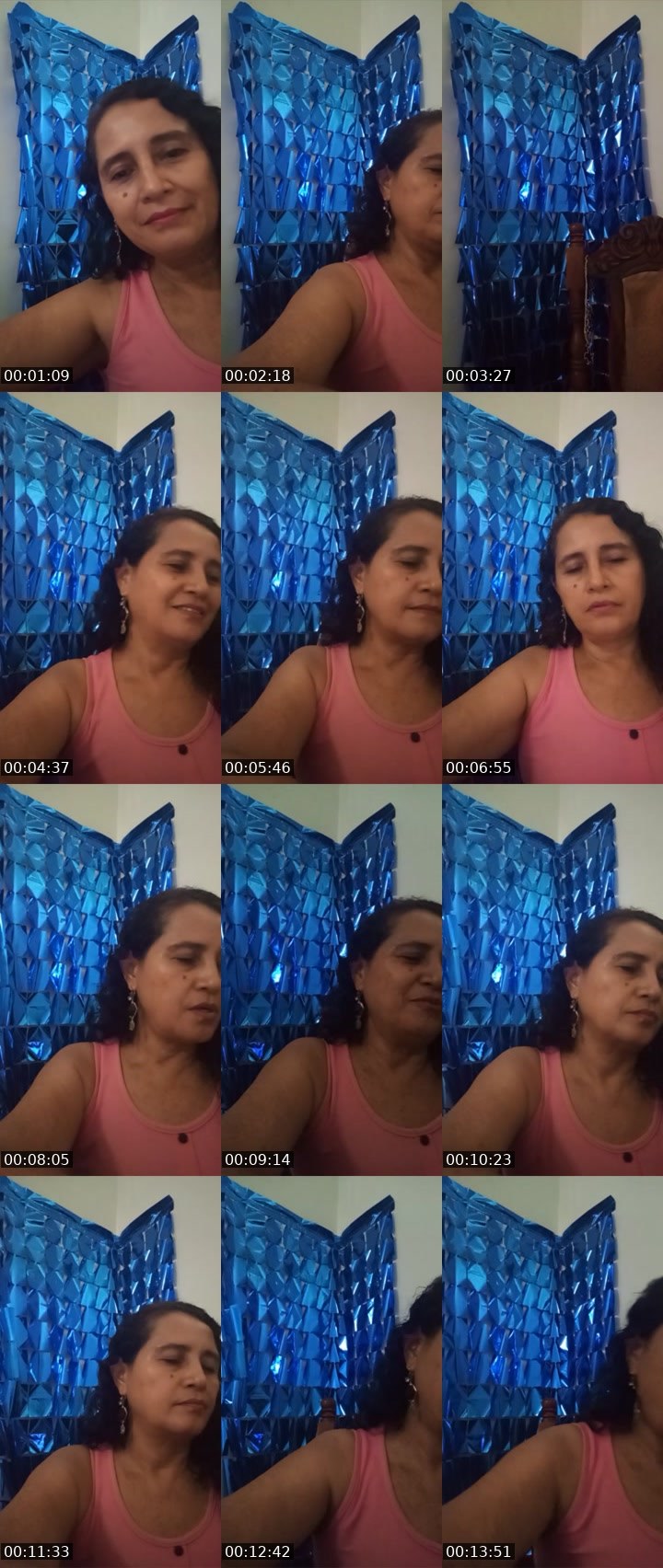 Contact-sheet preview of yan🌸🍫's Liveme recording