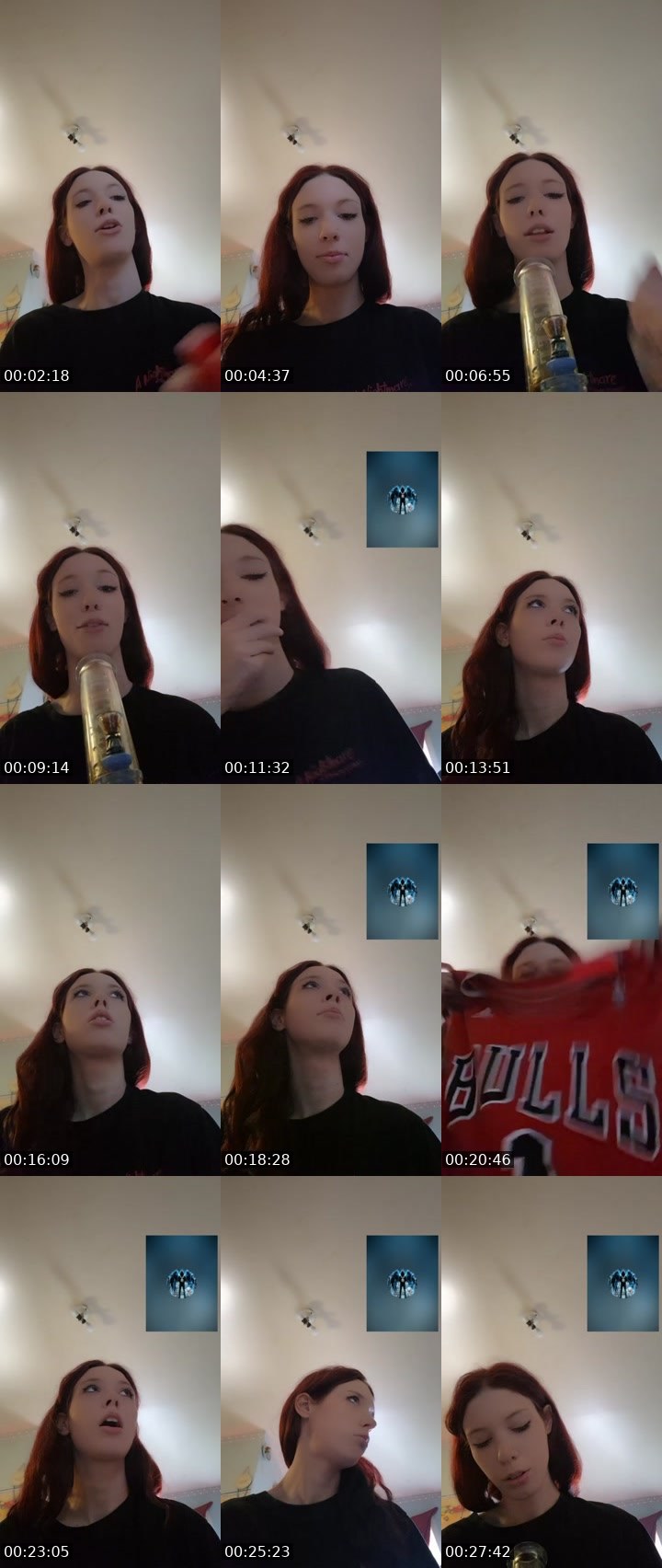 Contact-sheet preview of 420prettymama's Liveme recording