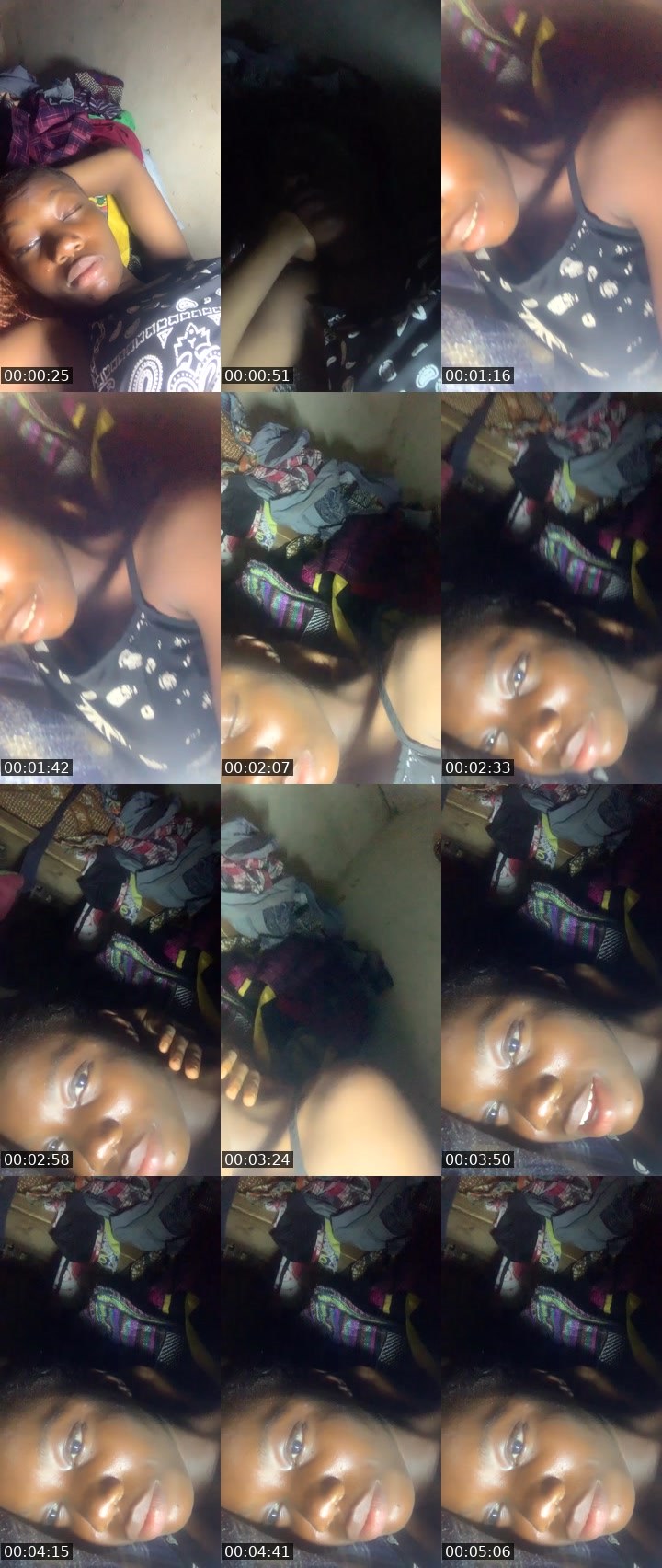 Contact-sheet preview of Kaosarat's Liveme recording