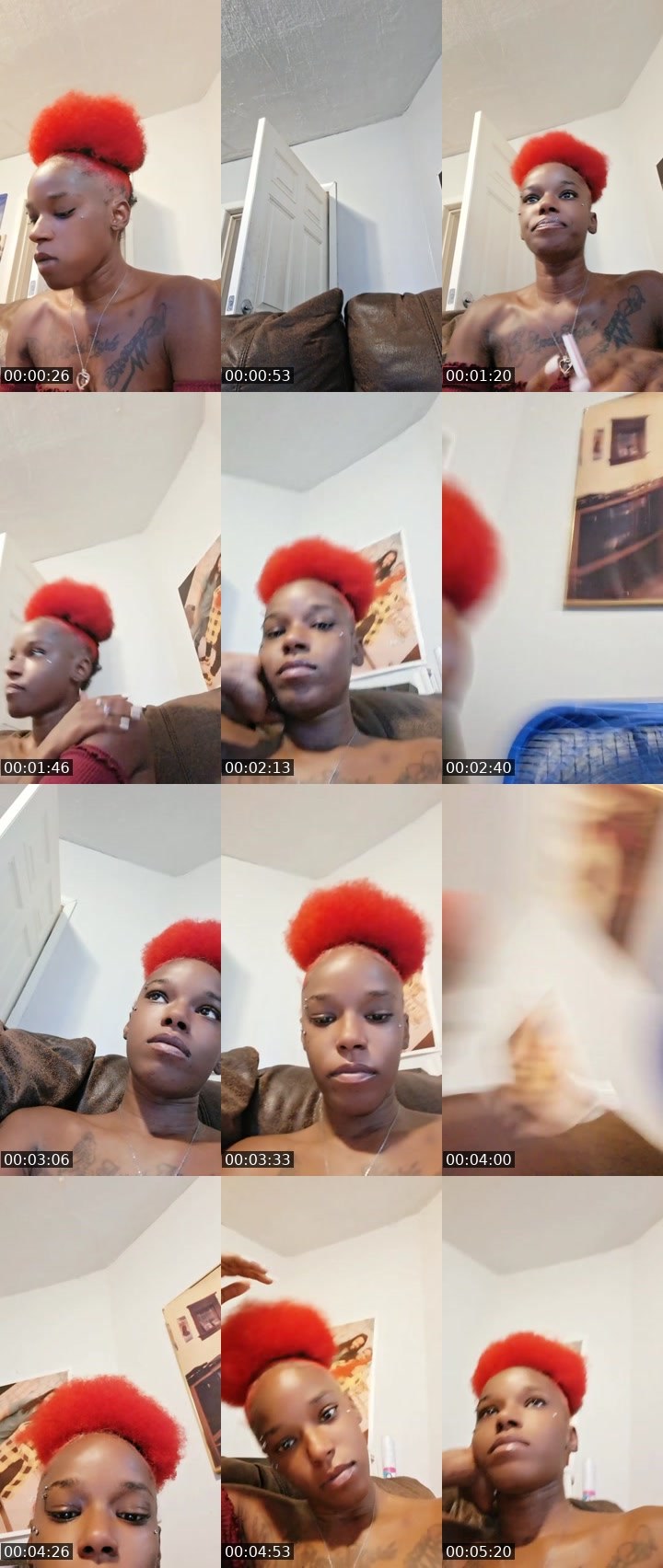 Contact-sheet preview of 🧸OhhTiny🍭💍's Liveme recording