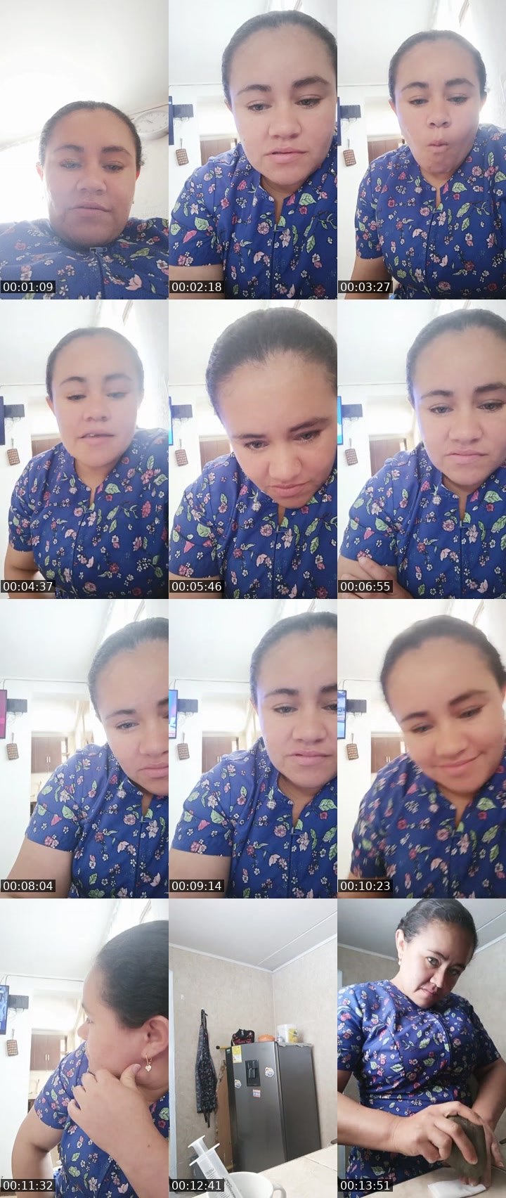 Contact-sheet preview of YeseMona ☁️'s Liveme recording