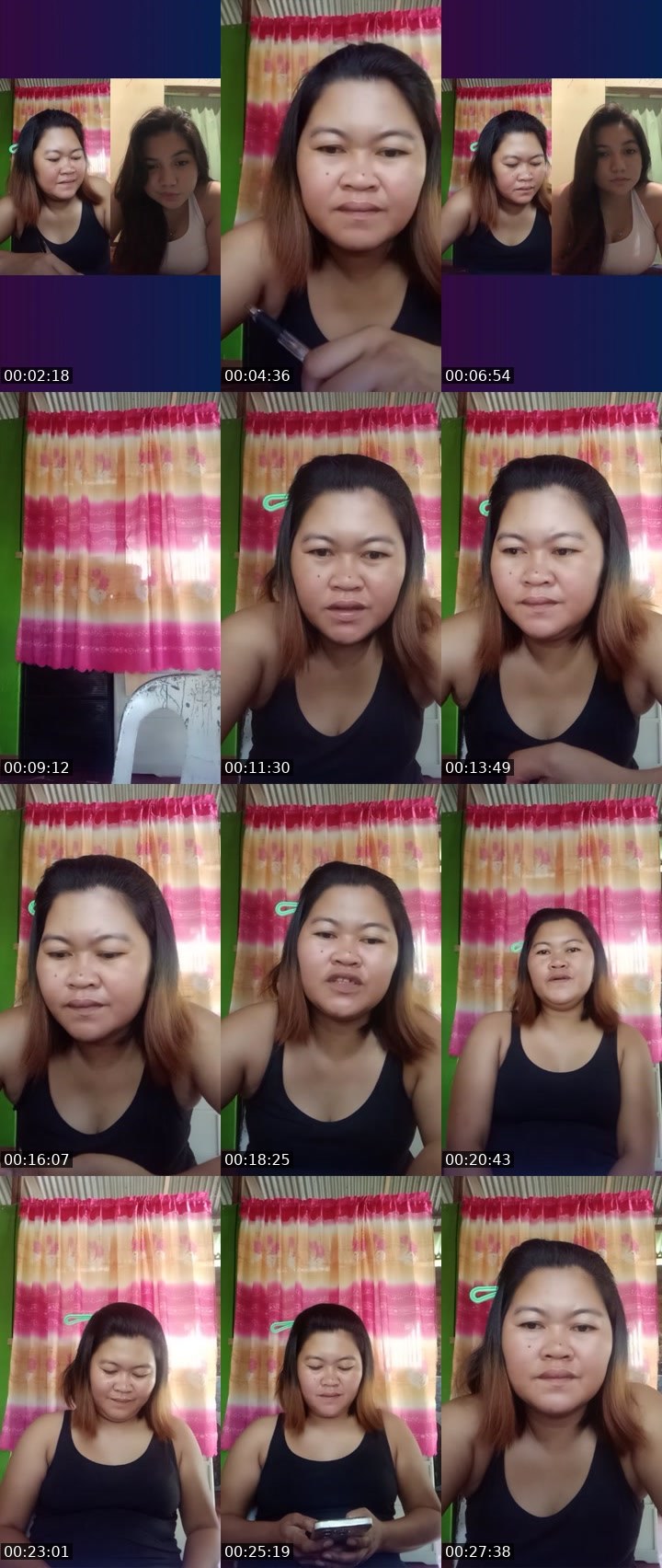 Contact-sheet preview of ☝️❤️Marie34's Liveme recording