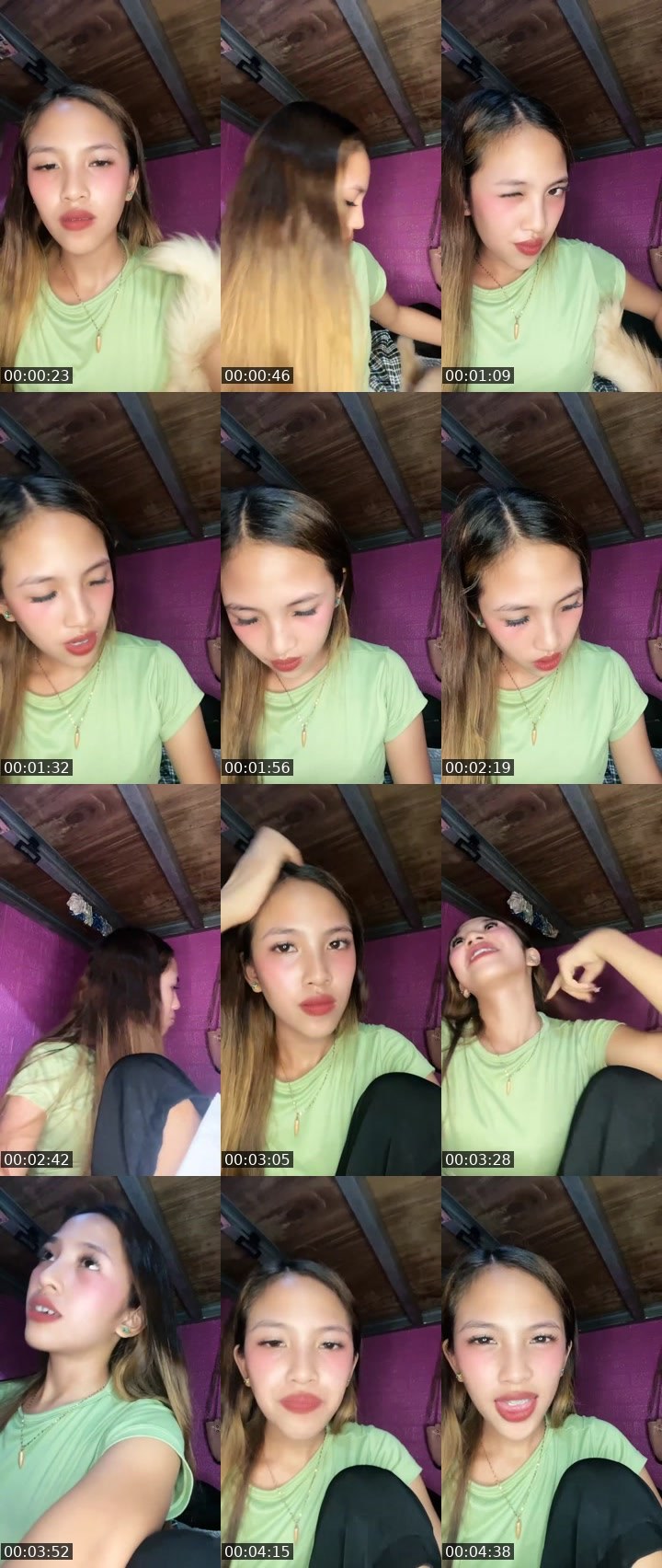 Contact-sheet preview of 🍃👸Nova🧜's Liveme recording