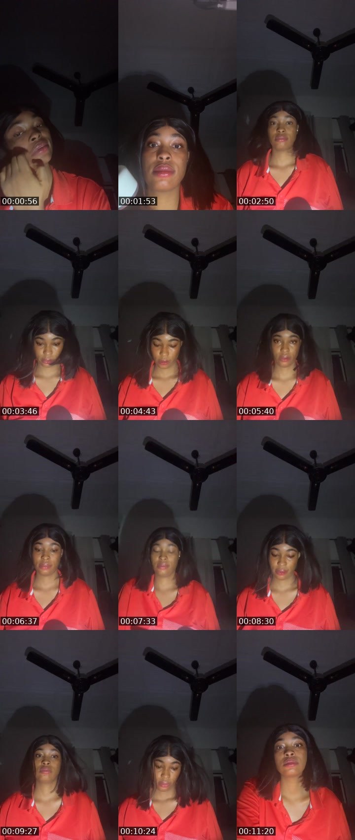 Contact-sheet preview of 🏦🌹NellyBae🌺🦍's Liveme recording