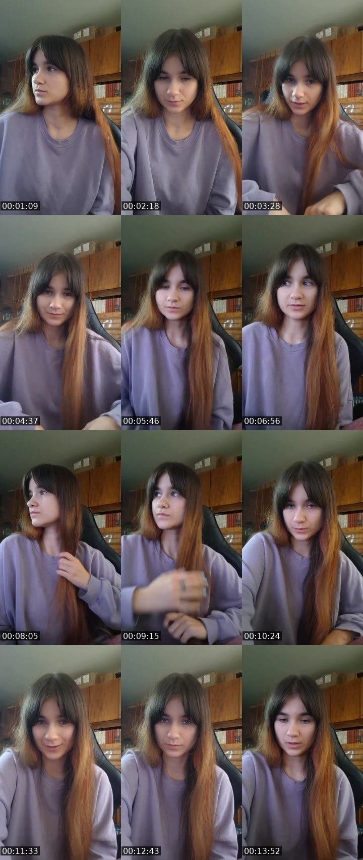 Contact-sheet preview of Skovkanin🐇's Liveme recording