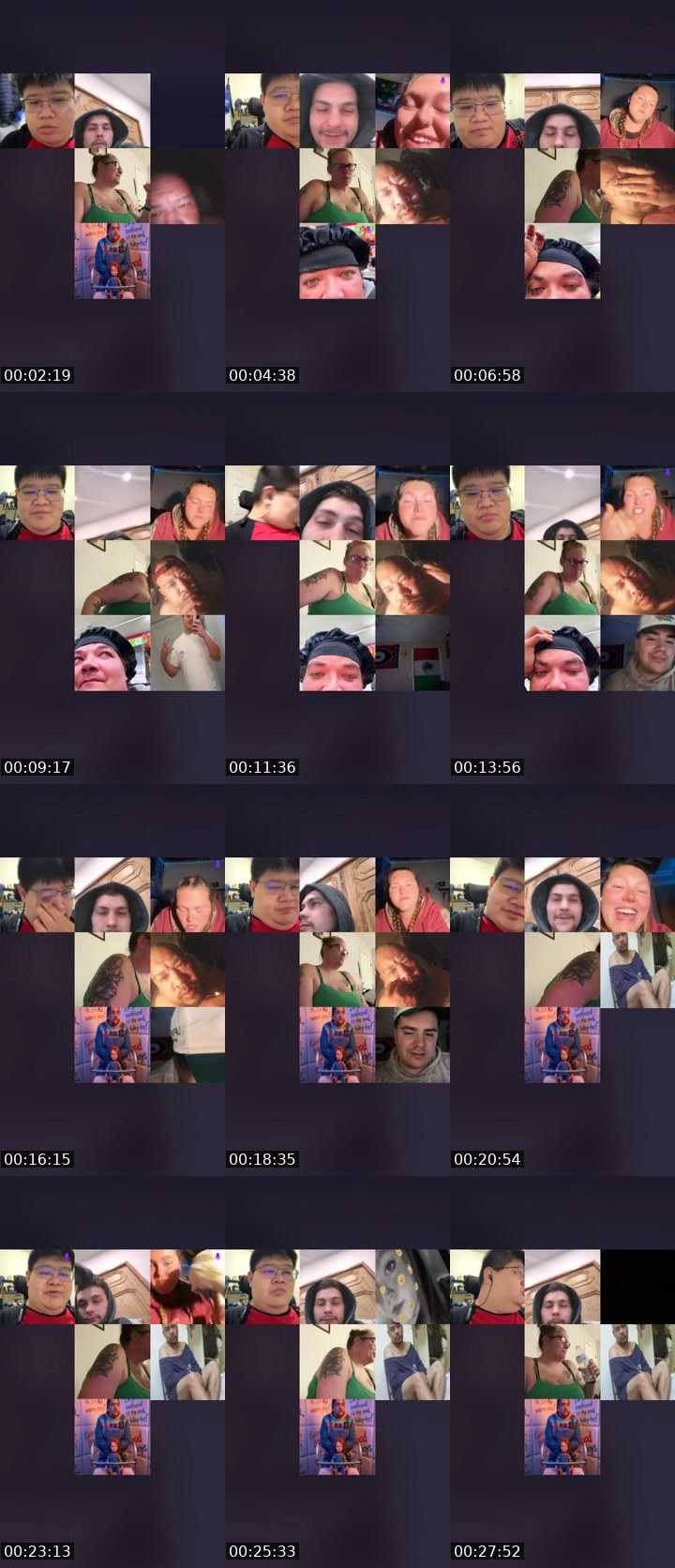 Contact-sheet preview of 🩵MamaAstro💨 𝑩𝑴𝑨's Liveme recording