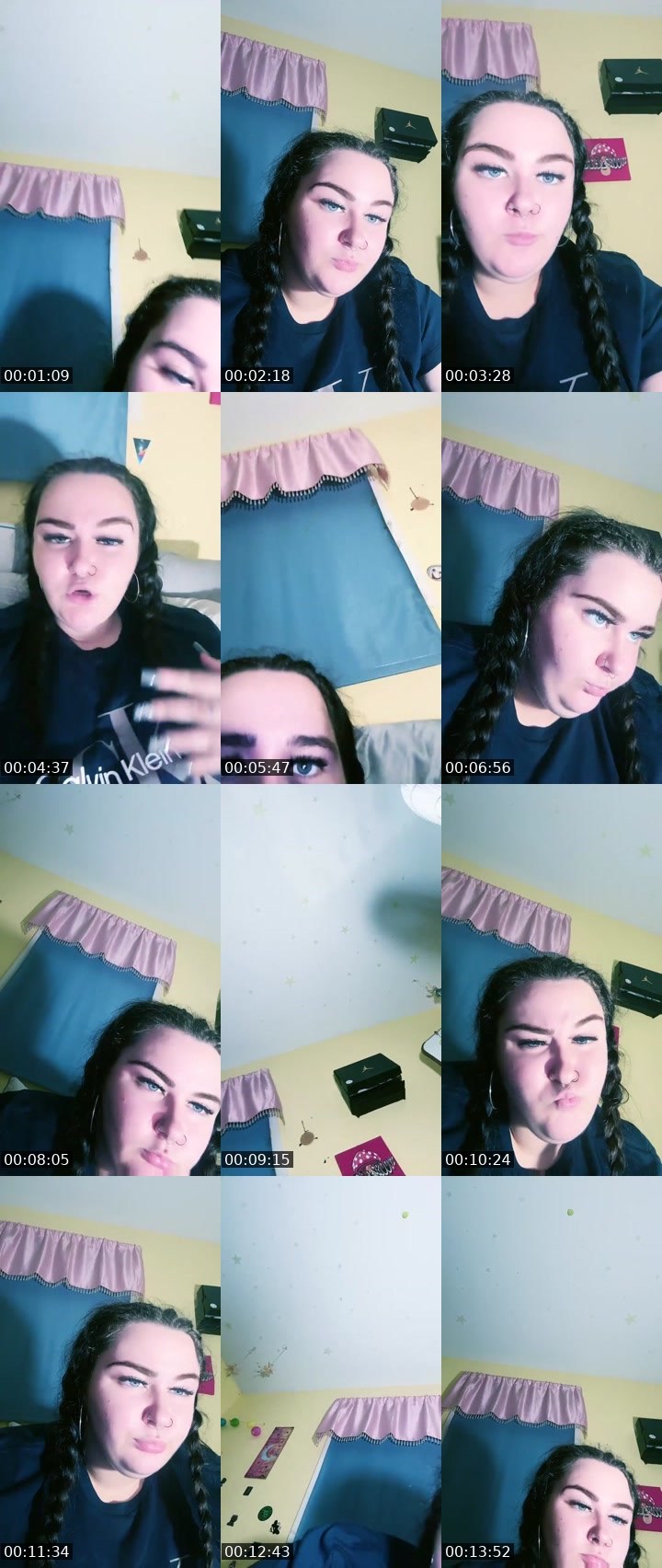 Contact-sheet preview of Flowerpower9069's Liveme recording