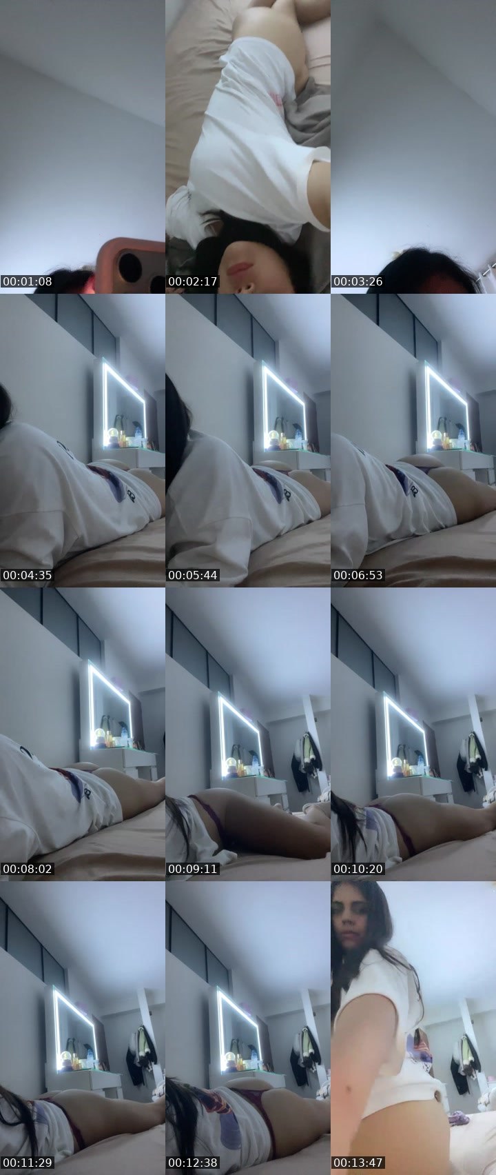 Contact-sheet preview of Miel 💖's Liveme recording