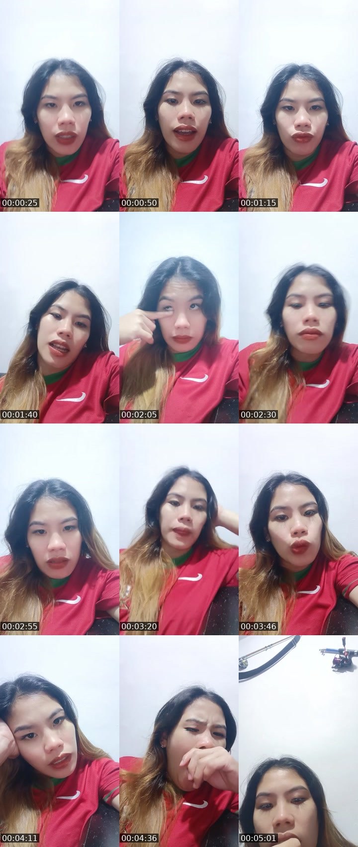 Contact-sheet preview of 🐺👸Darcy🫧's Liveme recording