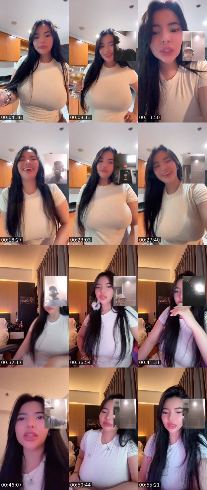 Contact-sheet preview of 💋 𝓼𝔀𝓮𝓮𝓽𝓲𝓮𝓟's Liveme recording