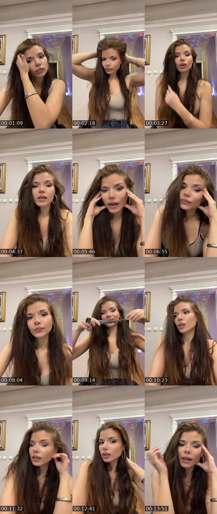 Contact-sheet preview of Miaaa💅's Liveme recording