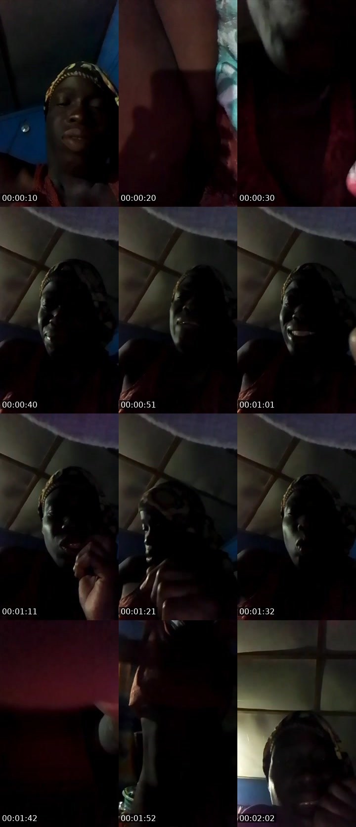 Contact-sheet preview of Marsha Johnson's Liveme recording