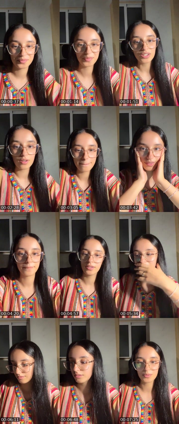 Contact-sheet preview of 𝒘𝟐𝟕𝒕𝒍☆𝑩𝑹's Liveme recording
